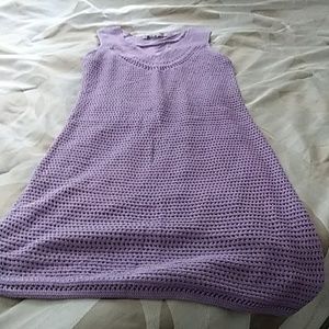 EUC - Athleta Sleeveless Crocheted Dress